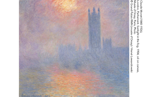 Monet and London. Views of the Thames