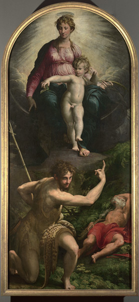 Parmigianino: The Vision of Saint Jerome