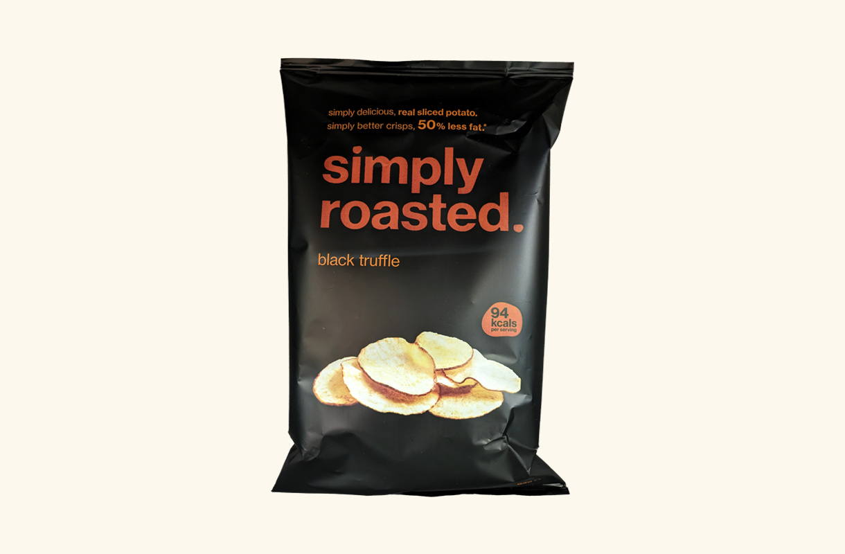 Simply Roasted Black Truffle Crisps
