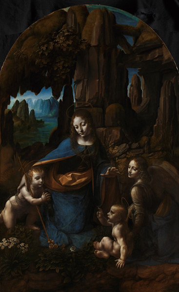 「岩窟の聖母」レオナルド・ダ・ヴィンチ