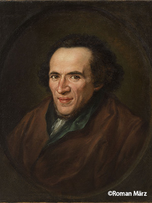 1783年に描かれたモーゼス・メンデルスゾーンの肖像画