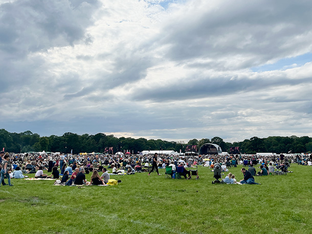 広大な公園で開催 されるKlassik airleben