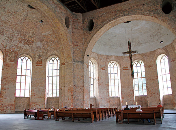 教会の内部の様子