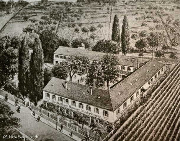 ブッサルト社の醸造所と庭園