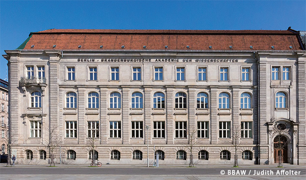 ベルリンのジャンダルメンマルクトに位置するベルリン・ブランデンブルク科学アカデミー