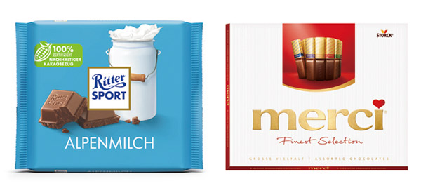 ドイツの人気チョコレート