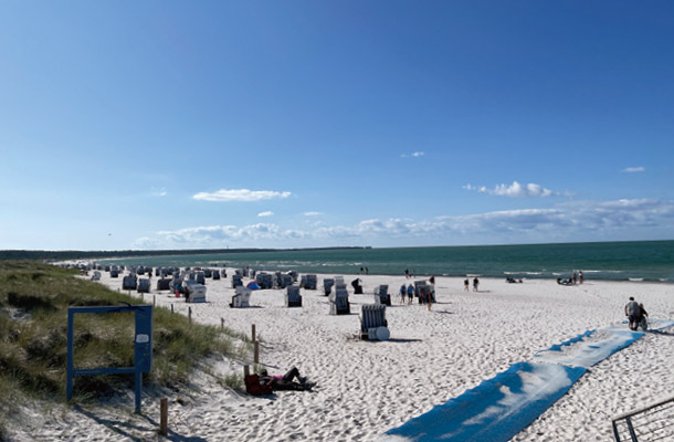 ダース半島のビーチ